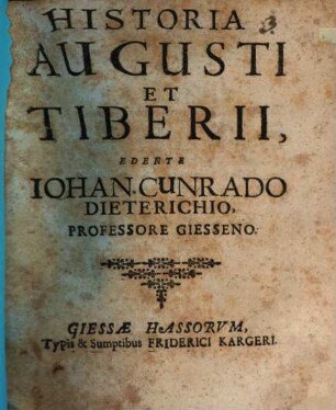 Historia Augusti et Tiberii