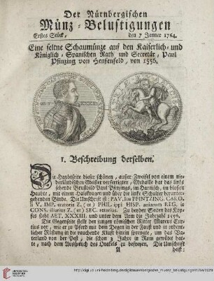 (Erstes Stueck, den 7. Jenner - Viertes Stueck, den 28. Jenner)