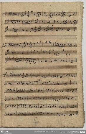 26. Graun, Suiten, GraunWV. C:XI:16 