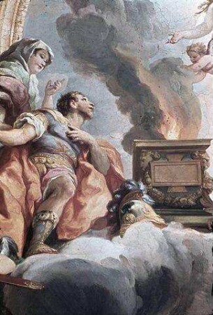Das Brandopfer des Aeneas an Venus