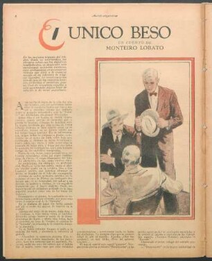 El único beso : Un cuento de Monteiro Lobato