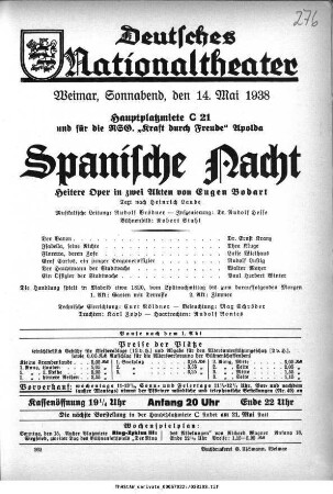 Spanische Nacht