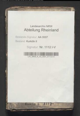 Status und Rechnungen der 1780-1785 ausgeschriebenen Simpla