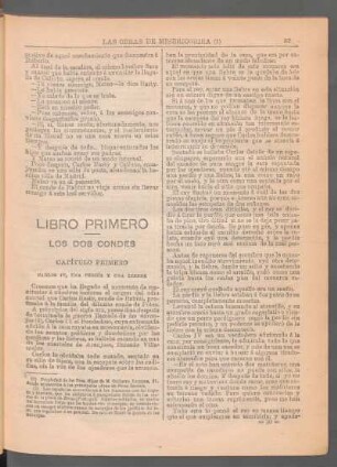 Libro primero : Los dos condes