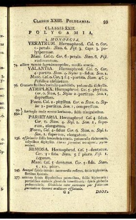 Classis XXIII. Polygamia.