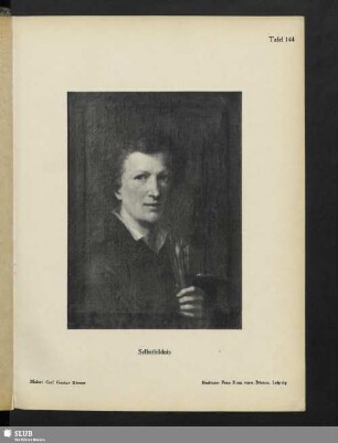 Selbstbildnis Carl Gustav Börner
