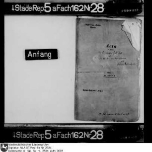 Streitsache der bremischen Ritterschaft gegen die Grafen Otto Wilhelm und Cordt Christoph von Königsmarck wegen schuldiger Rossdienstgelder