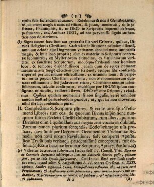 Theses de locis theologicis, scriptura ...