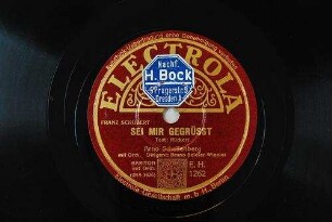 Sei mir gegrüsst / Franz Schubert. Text: Rückert
