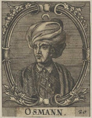 Bildnis von Osmann, Sultan des Osmanischen Reiches