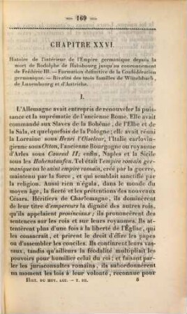 Histoire du moyen age, 8. Histoire de l'Empire d'Allemagne depuis Rodolphe de Hapsbourg jusqu'a Frédéric III. Guerre de cent ans entre la France et l'Angleterre