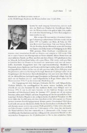 Antrittsrede vom 15. Juli 2006