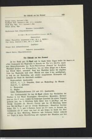 Die Schlacht um den Kemmel