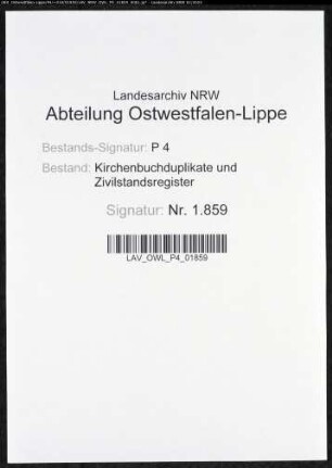 Kirchenbuchduplikat der katholischen Gemeinde Hellinghausen (GHT 1816). (Gemeinde: Hellinghausen, katholische Gemeinde)