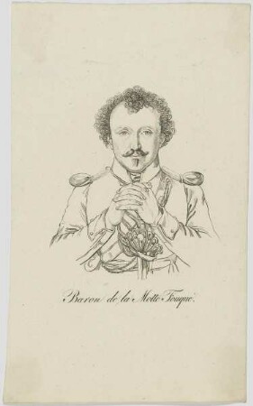 Bildnis des Baron de la Motte Fouqué