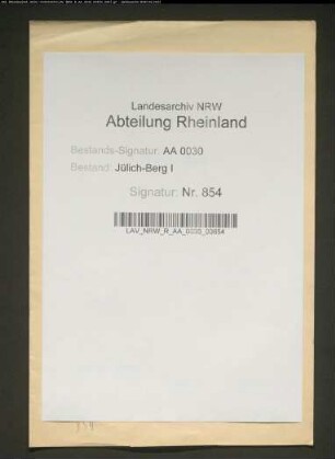 HOMBERG (Amt ANGERMUND)