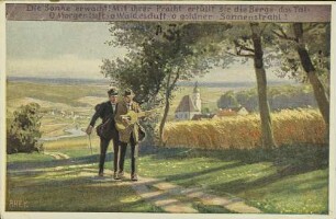Die Sonne erwacht! Mit ihrer Pracht [...]