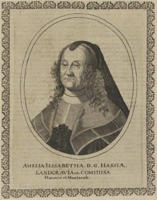 Bildnis der Amelia Elisabetha