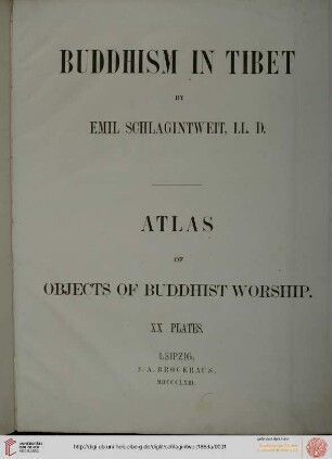 Buddhism in Tibet : atlas of objects of Buddhist worship