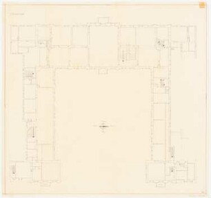 Dienstwohnung des Reichsaußenministers Joachim von Ribbentrop, Berlin-Mitte Umbau: Grundriss OG