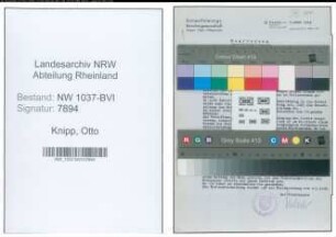Entnazifizierung Otto Knipp , geb. 22.02.1909 (Metzger)