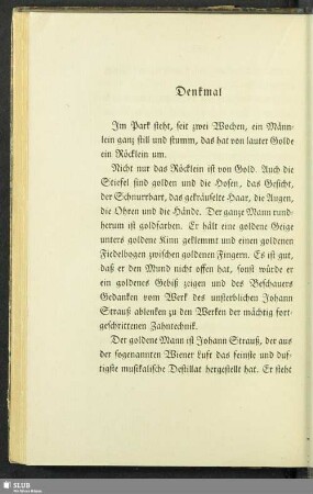 Denkmal