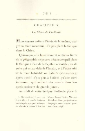 Chapitre V. La Chine de Ptolémée
