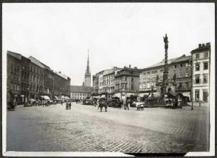 Olmütz (Olomouc/Tschechische Republik). Wilsonplatz (Wilsonovo nám?stí)