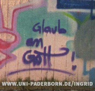 Glaub an Gott!