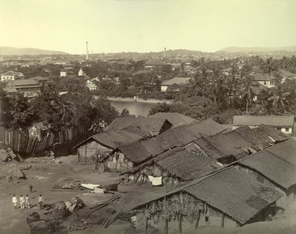 Partial view of Bombay