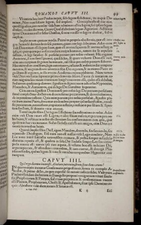 Caput IIII. Quid ergo dicemus inuenisse Abraham patrem nostrum secundum carnem?