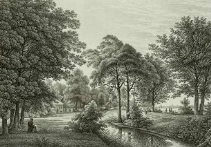 "Aus dem Großen Garten bei Dresden"