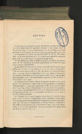 Réunion.