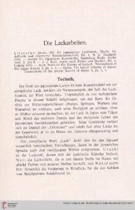 Die Lackarbeiten