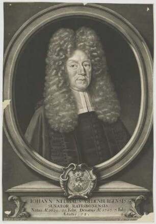 Bildnis des Iohann Neuhaus