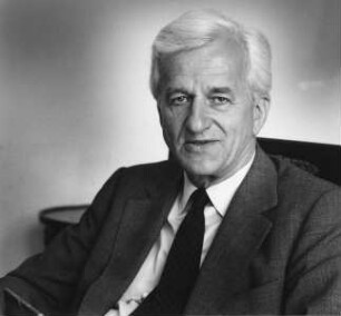 Richard von Weizsäcker (1920-2015; Politiker, 1984-1994 Bundeskanzler BRD). 31.01.1987