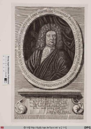 Bildnis Johann Ernst Stille(n)