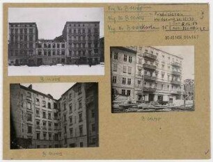 Straßenansichten. Berlin, Friedrichshain, Weidenweg 66-68, 76