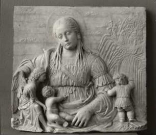 Madonna mit dem Johannesknaben und einem Engel