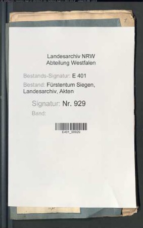 Prozess des Philipp Caspar Freiherr von Bicken gegen die Inhaber und Besitzer der von Hans Georg von Bicken konstituierten Fideikommissgüter
