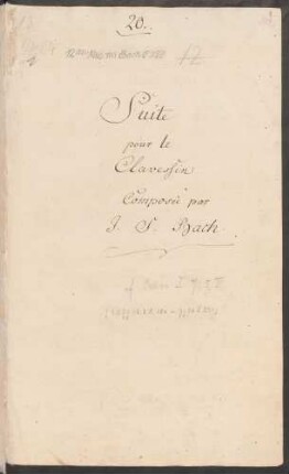 Suiten; cemb; Es-Dur; BWV 815a