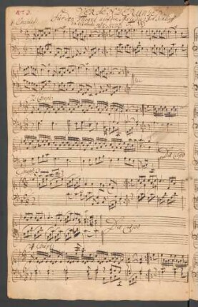 Variationen; cemb; F-Dur