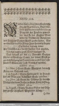 Im Römischen Reiche und dessen angräntzenden Ländern : von 1618. biß Septemb. 1660