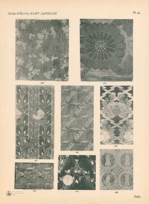 Pl. 92. Étoffes
