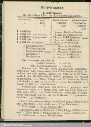 Körpermasse