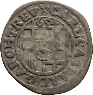 Münze, Petermännchen, 1654