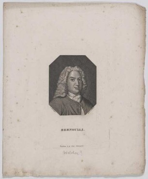 Bildnis des Bernoulli