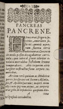 Pancreas Pancrene