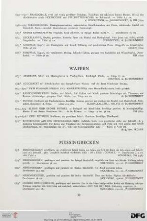 Waffen (Nr. 667-677)