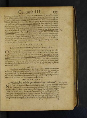 Observatio IX. Affectus sine effectu quando puniatur, vel non?